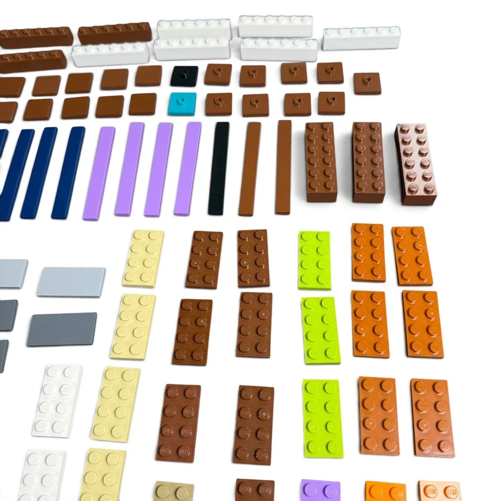 LEGO Mixed Plate and Tile Bulk Lot Assorted Colors and Sizes Genuine Parts